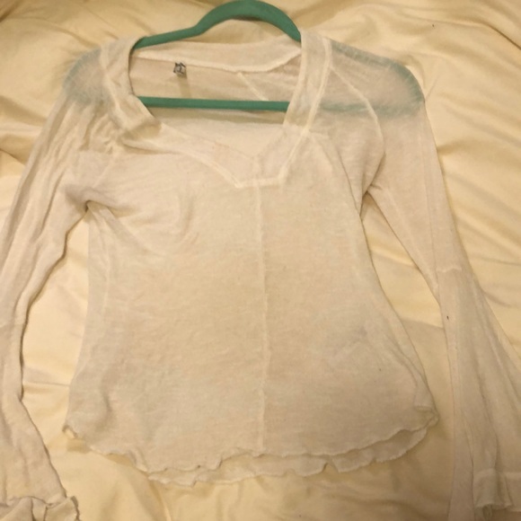 Free People Sweaters - white free people top!
